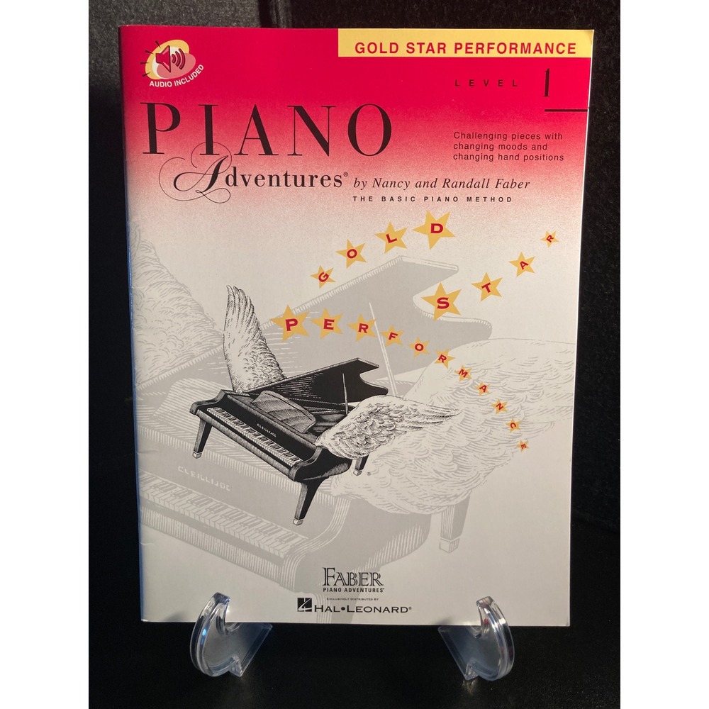 Faber Piano Adventures Gold Star Performance Level 1 Music Book FF1603‎ Faber